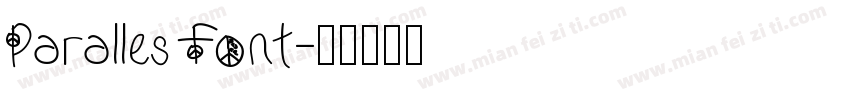Paralles Font字体转换